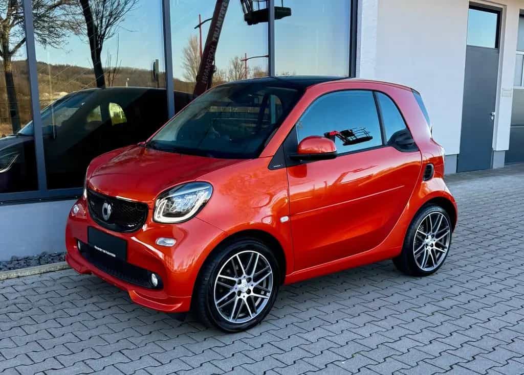 Smart ForTwo 109PS*ORIGINAL BRABUS*LED*LEDER*PANO*NAVI 11/2018-photo-4