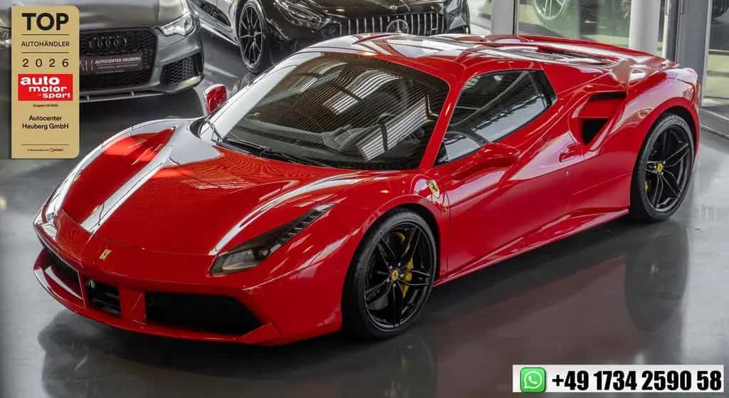 Ferrari 488 Spider *1.Hd*nur19 TKM*UNFALLFREI* 09/2016-photo-39