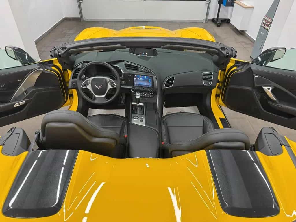 Corvette C7 Cabrio 2LT Z51 Velocity Yellow/Headup-Up/Memo 07/2014-photo-21
