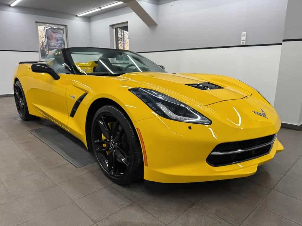 Corvette C7 Cabrio 2LT Z51 Velocity Yellow/Headup-Up/Memo 07/2014-photo-3