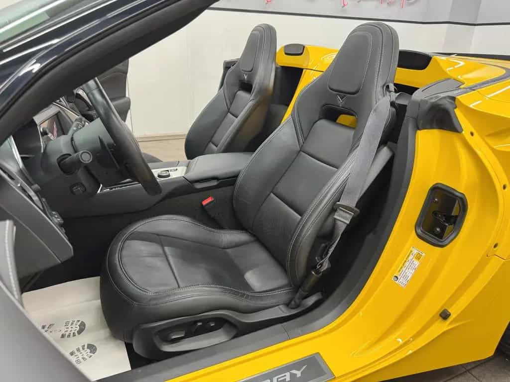 Corvette C7 Cabrio 2LT Z51 Velocity Yellow/Headup-Up/Memo 07/2014-photo-35