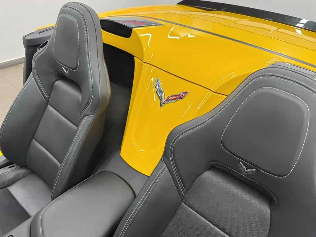 Corvette C7 Cabrio 2LT Z51 Velocity Yellow/Headup-Up/Memo 07/2014-photo-36