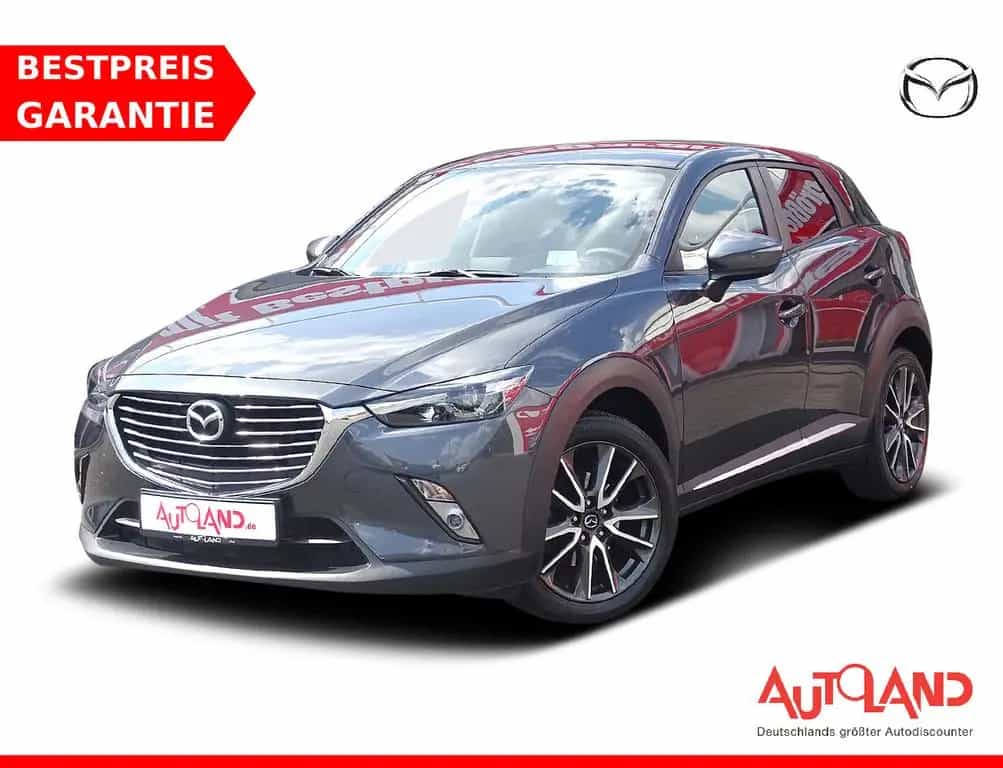Mazda CX-3 2.0 SKYACTIV-G Sports-Line LED Navi Leder 01/2017-photo-0