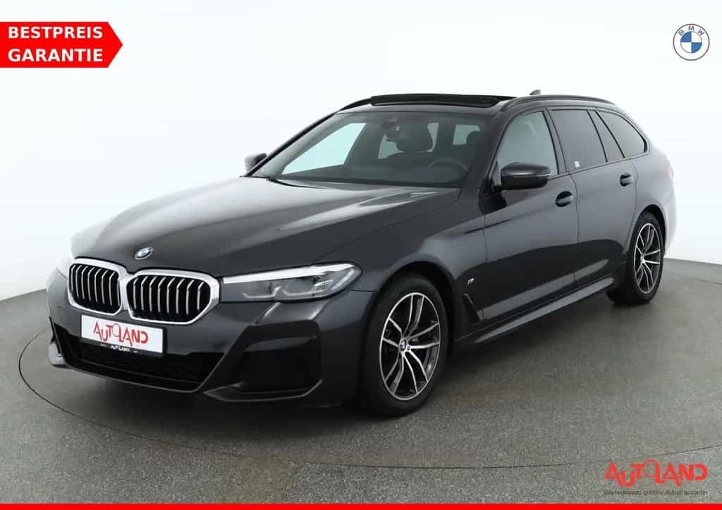 BMW 5 Series 520d Touring M Sport LED Navi Panorama Tempomat 11/2021-photo-0