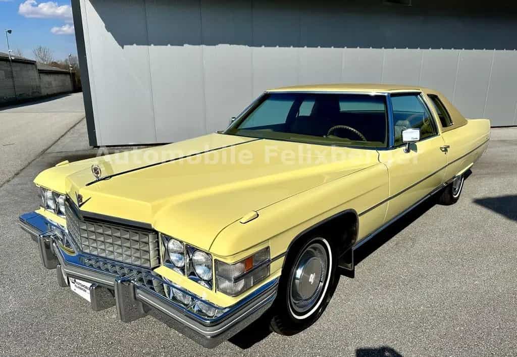 Cadillac Coupe deville One of a Kind 33´000miles 07/1974-photo-1