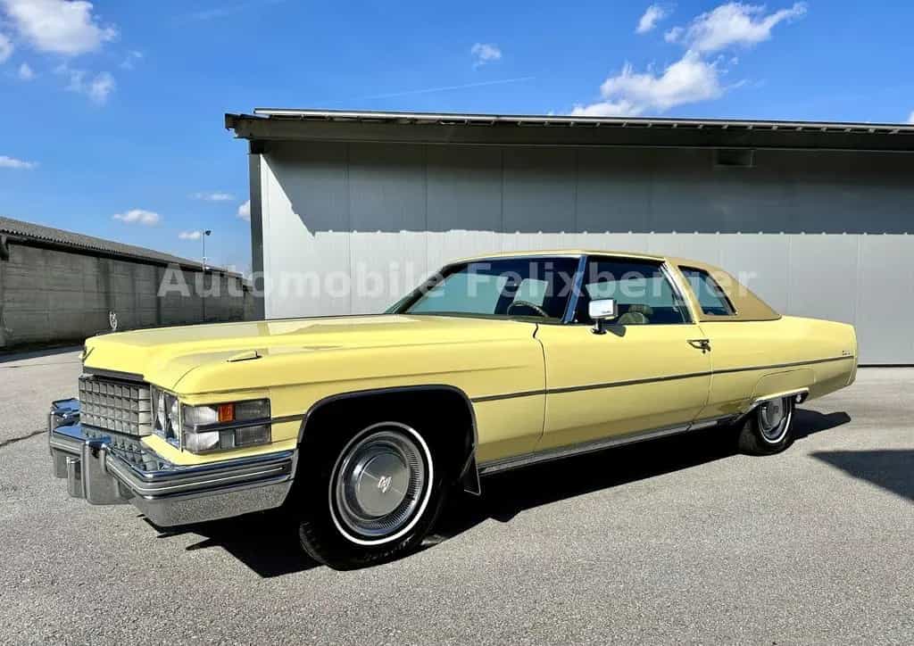Cadillac Coupe deville One of a Kind 33´000miles 07/1974-photo-3