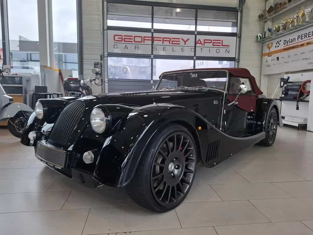 Morgan Plus 8 SPORT BLACK 4.8 V8 BMW 367HP, 1 HAND 09/2017-photo-0
