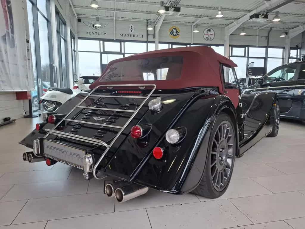 Morgan Plus 8 SPORT BLACK 4.8 V8 BMW 367HP, 1 HAND 09/2017-photo-1