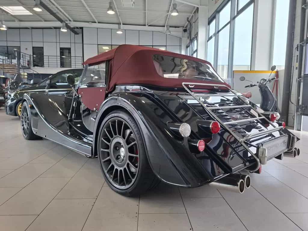 Morgan Plus 8 SPORT BLACK 4.8 V8 BMW 367HP, 1 HAND 09/2017-photo-3