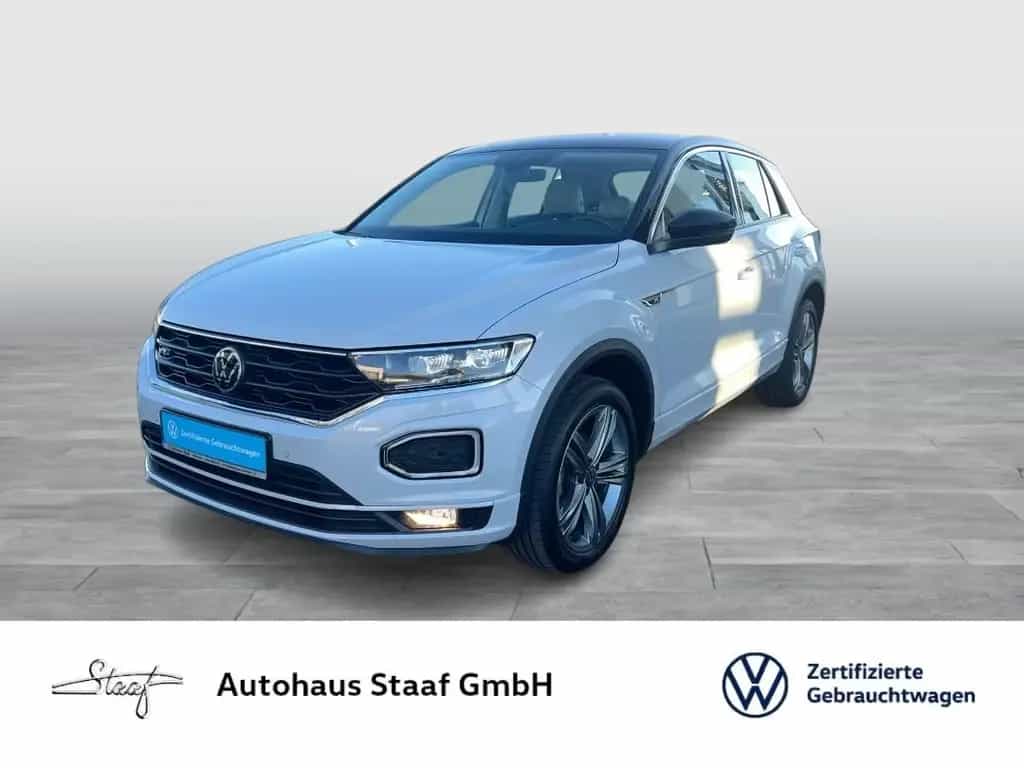 Volkswagen T-Roc Style 1.5 TSI 150PS 6-Gang R-Line LED+KAME 12/2020-photo-0