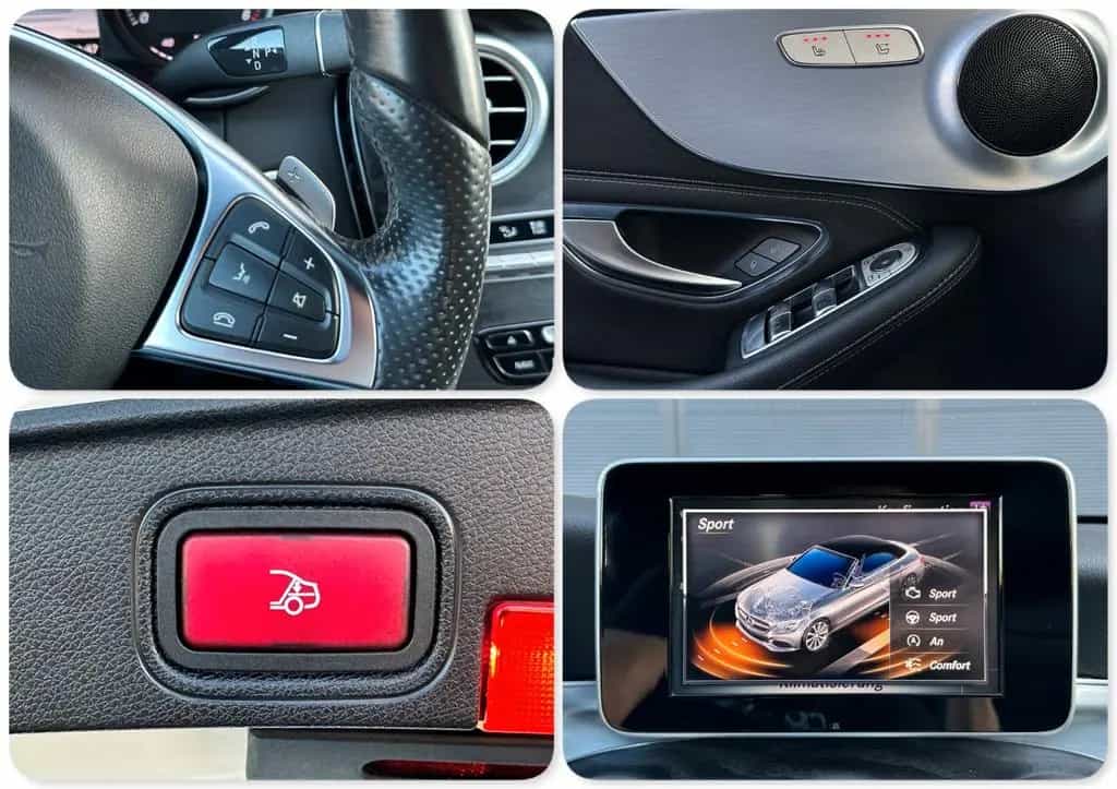 Mercedes-Benz C 220 d Cabrio*9G*AMG*AIRSCARF*NAVI*NUR 70TKM* 07/2017-photo-15