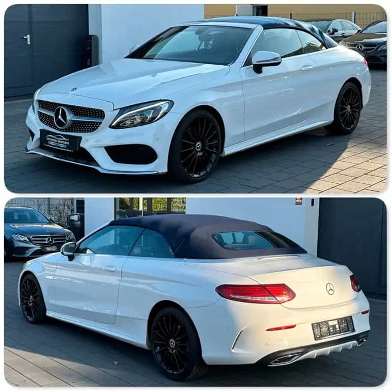 Mercedes-Benz C 220 d Cabrio*9G*AMG*AIRSCARF*NAVI*NUR 70TKM* 07/2017-photo-3