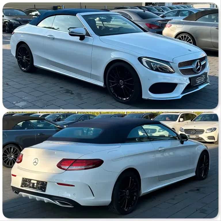 Mercedes-Benz C 220 d Cabrio*9G*AMG*AIRSCARF*NAVI*NUR 70TKM* 07/2017-photo-4