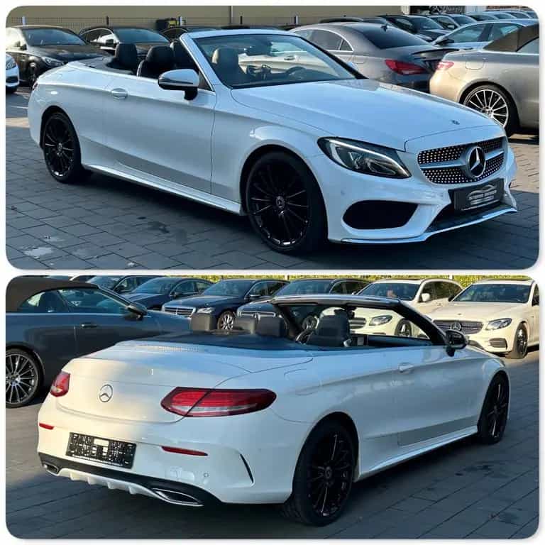 Mercedes-Benz C 220 d Cabrio*9G*AMG*AIRSCARF*NAVI*NUR 70TKM* 07/2017-photo-6
