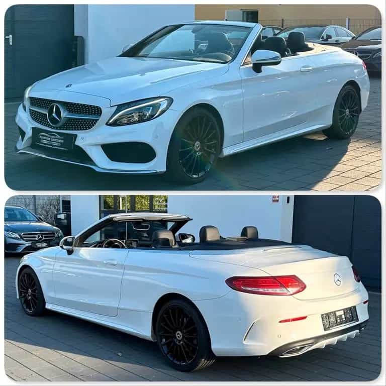 Mercedes-Benz C 220 d Cabrio*9G*AMG*AIRSCARF*NAVI*NUR 70TKM* 07/2017-photo-7