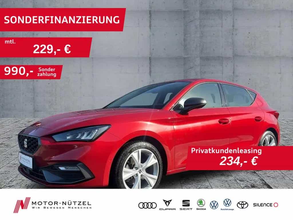 Seat Leon 1.5 TSI DSG FR LED+NAVI+APP+ACC+SHZ+AHK+PDC 09/2021-photo-0