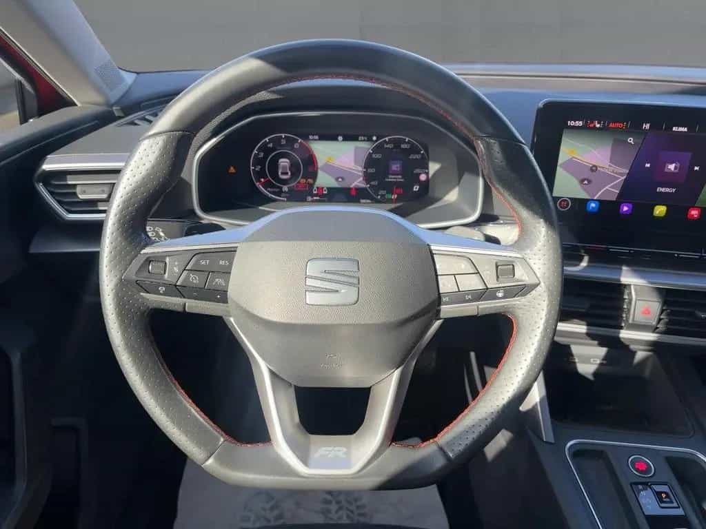 Seat Leon 1.5 TSI DSG FR LED+NAVI+APP+ACC+SHZ+AHK+PDC 09/2021-photo-9