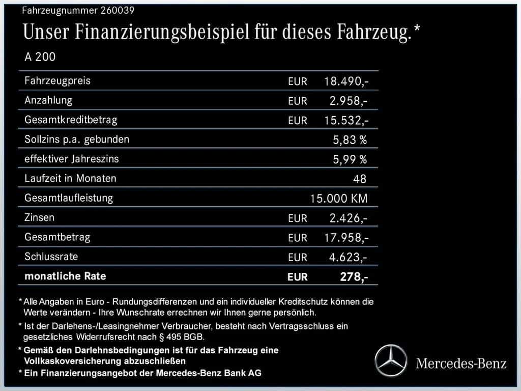 Mercedes-Benz A-Class 200 Kompaktlimousine MBUX*WKR*CAM*LED* 06/2018-photo-21
