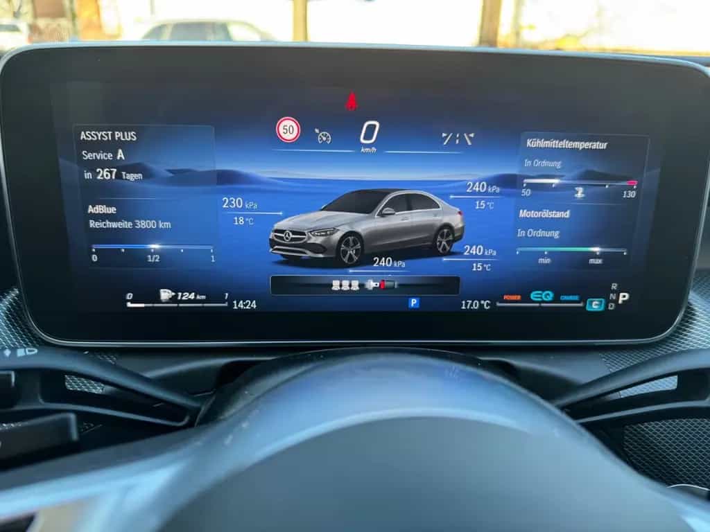 Mercedes-Benz C-Class Limousine HEAD UP-LED-AZV 01/2022-photo-13
