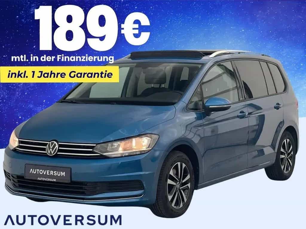 Volkswagen Touran TDI United *PANO*AHK*CARPLAY*NAVI*7-SITZE 12/2020-photo-0
