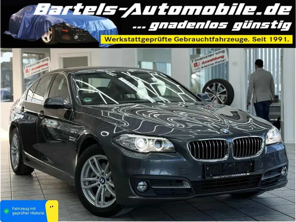 BMW 5 Series 520 dA xDrive, Navi, Bi-Xenon, Bluetooth, Sitzh. 08/2016-photo-0