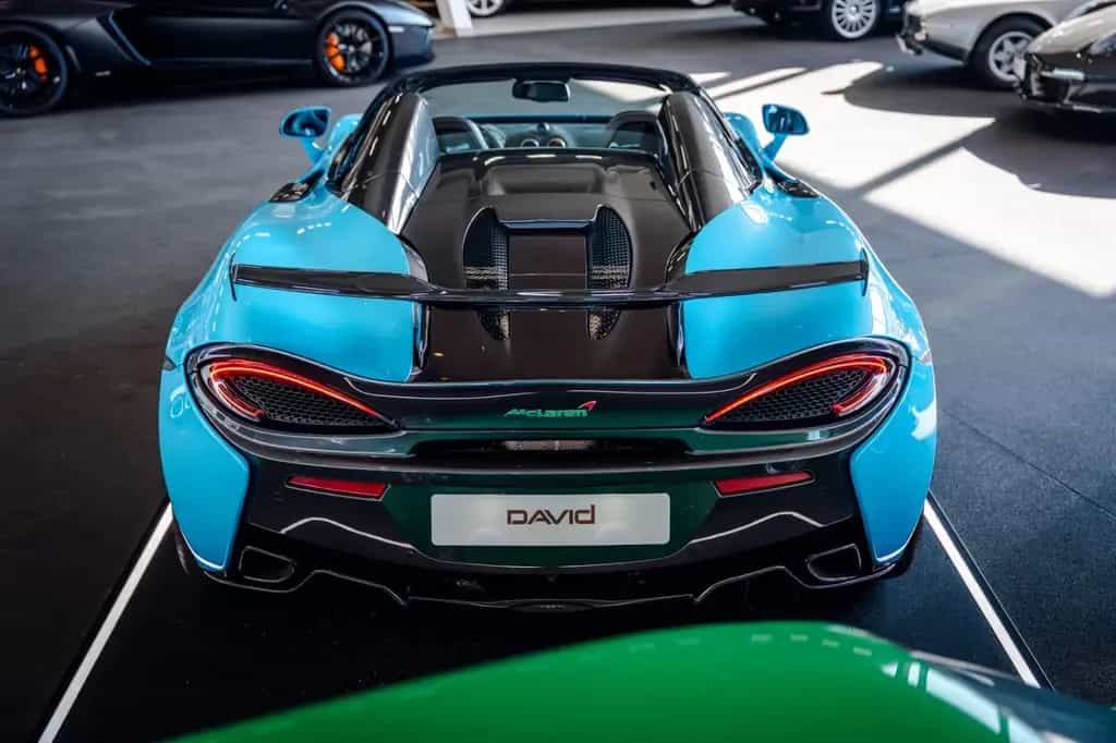 McLaren 570S Spider*Curacao Blue*Lift*Bowers & Wilkins* 03/2018-photo-11