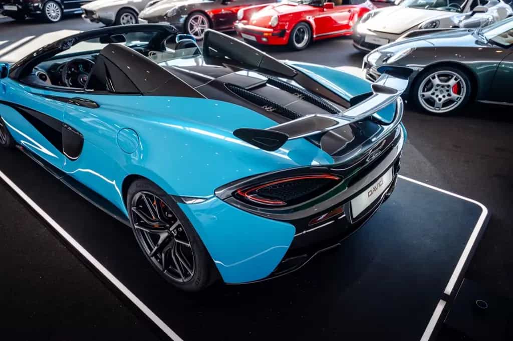 McLaren 570S Spider*Curacao Blue*Lift*Bowers & Wilkins* 03/2018-photo-23