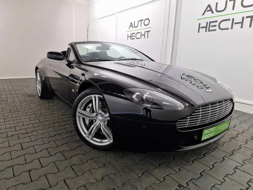 Aston Martin V8 Vantage 4,7 Roadster, deutsches Fzg, wenig KM 08/2008-photo-3
