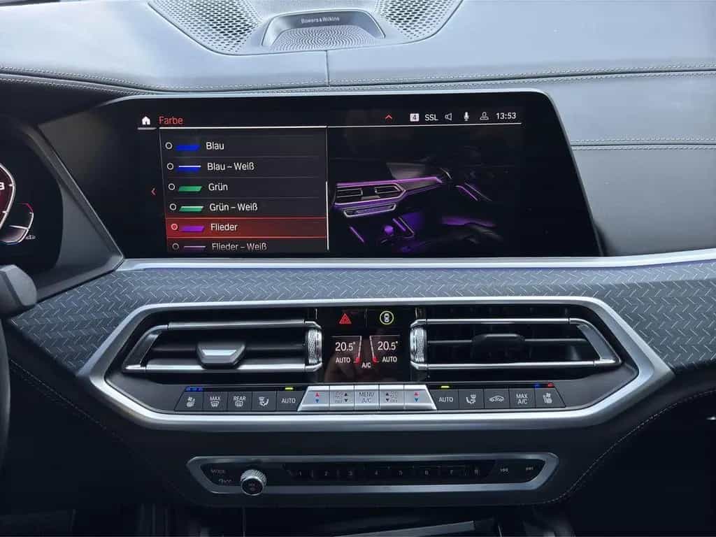BMW X6 M50i Black Vermilion FrozenBlack Laser B&W 06/2022-photo-24