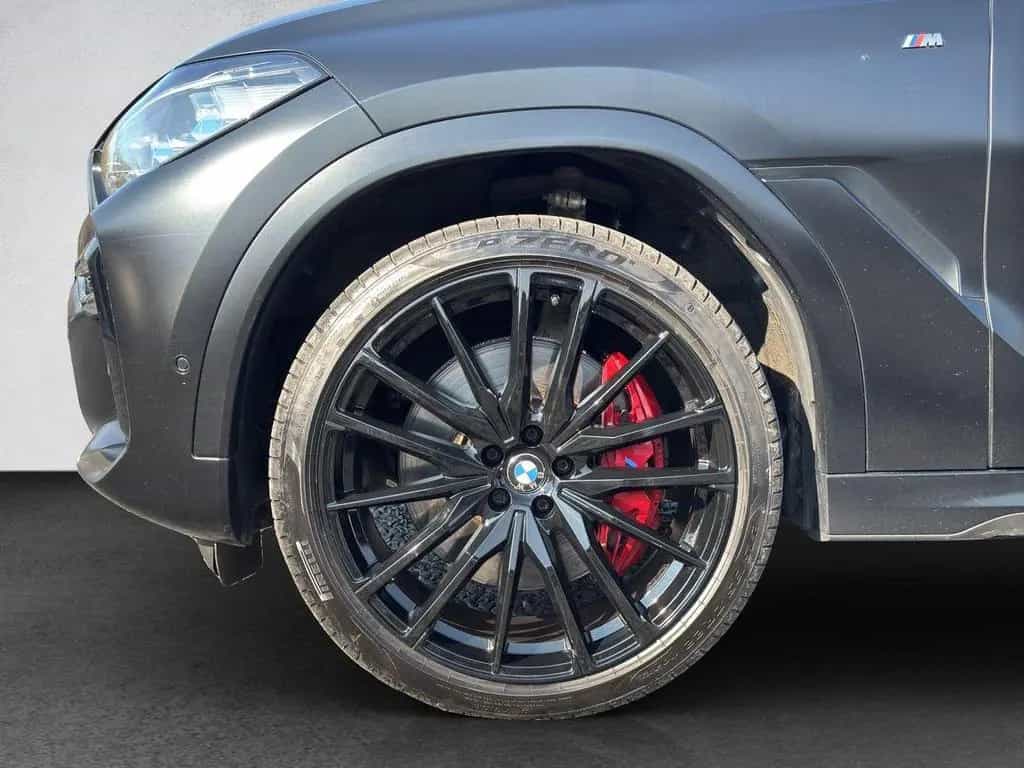 BMW X6 M50i Black Vermilion FrozenBlack Laser B&W 06/2022-photo-43