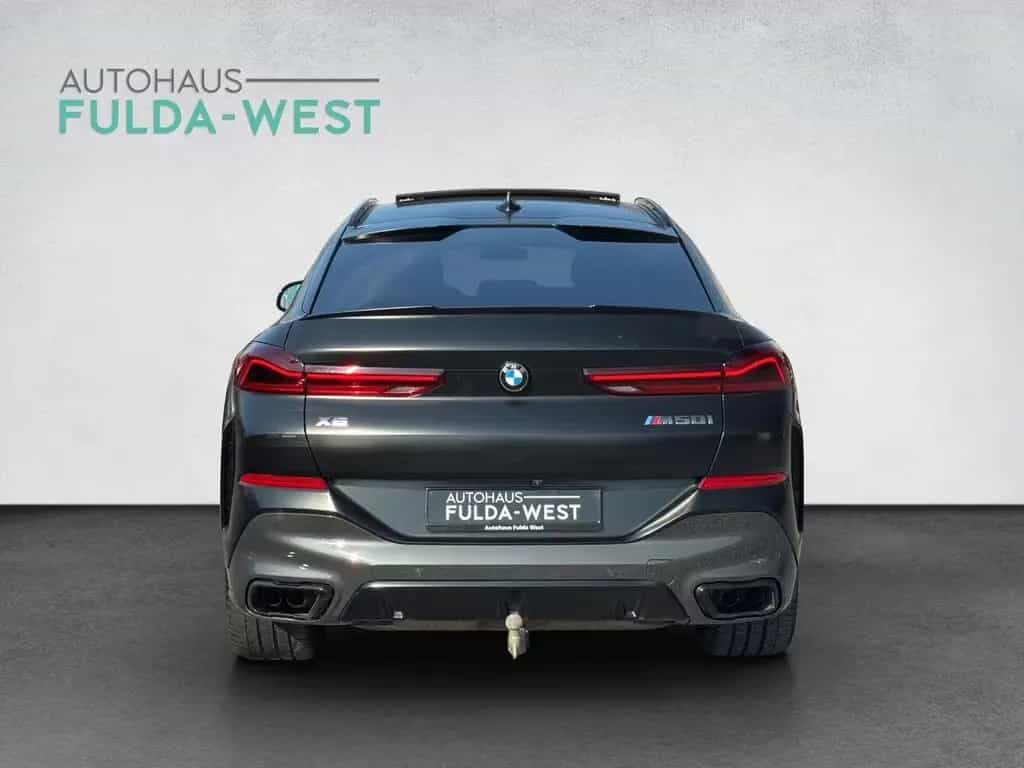 BMW X6 M50i Black Vermilion FrozenBlack Laser B&W 06/2022-photo-6