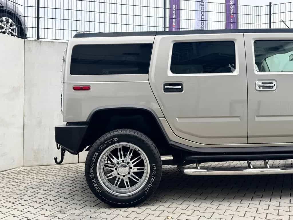 Hummer H2 Automatik 4X4/Leder/4xSHZ/AHK/22ZollChrom 10/2002-photo-10