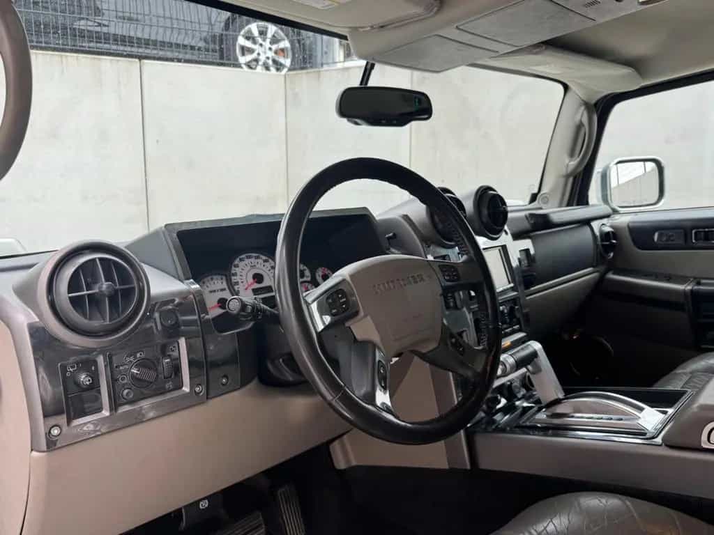 Hummer H2 Automatik 4X4/Leder/4xSHZ/AHK/22ZollChrom 10/2002-photo-15