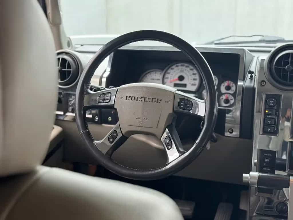 Hummer H2 Automatik 4X4/Leder/4xSHZ/AHK/22ZollChrom 10/2002-photo-26