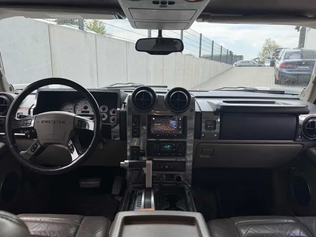 Hummer H2 Automatik 4X4/Leder/4xSHZ/AHK/22ZollChrom 10/2002-photo-27