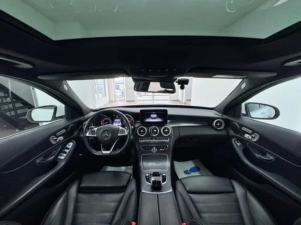 Mercedes-Benz C 200 AMG Line *VOLL*HEAD*LUFT*PANO*LEDER* 11/2015-photo-12