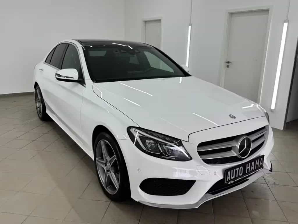Mercedes-Benz C 200 AMG Line *VOLL*HEAD*LUFT*PANO*LEDER* 11/2015-photo-4
