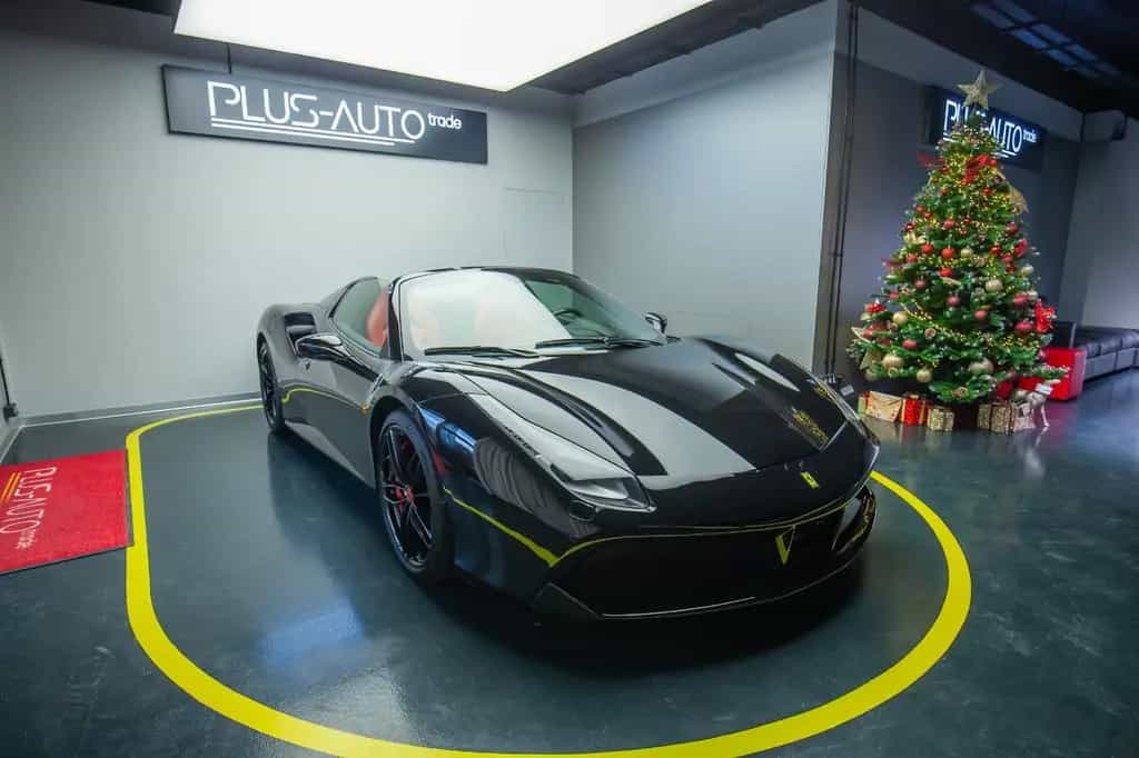 Ferrari 488 Spider LIFT, Carbon, Warranty, Well Mantaine 02/2018-photo-0