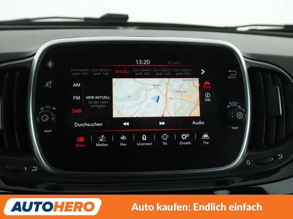 Abarth 1.4 Turbo *NAVI*PDC*ALU*GARANTIE* 07/2018-photo-20