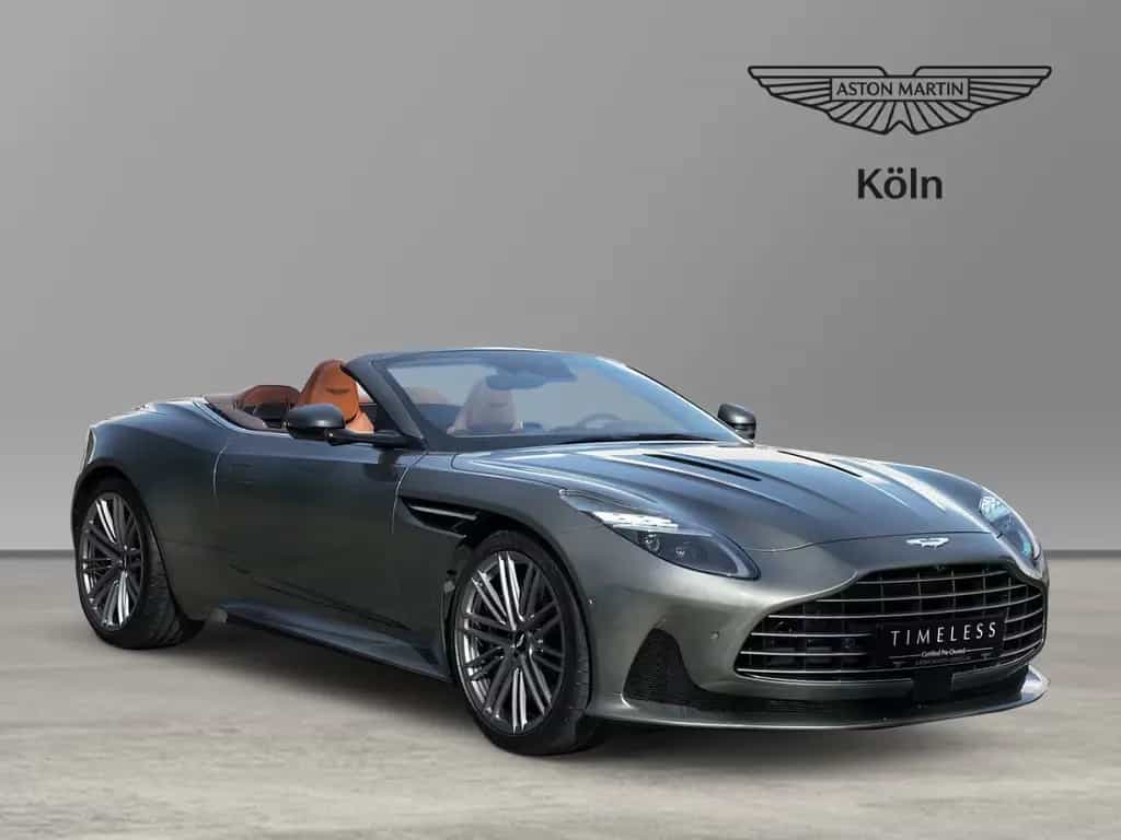 Aston Martin DB12 Volante Titanium Grey / Q- Centenary Saddle 03/2025-photo-1