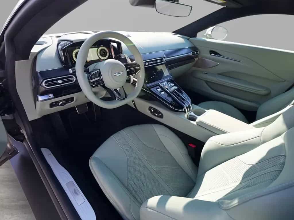 Aston Martin V8 Vantage Vantage Aluminite Silver / Sage Green null-photo-18