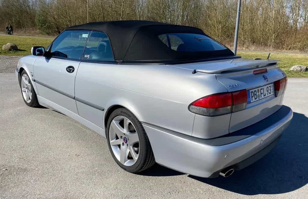 Saab 9-3 2.0 Turbo Aero Cabriolet Scheckheft 06/2001-photo-2