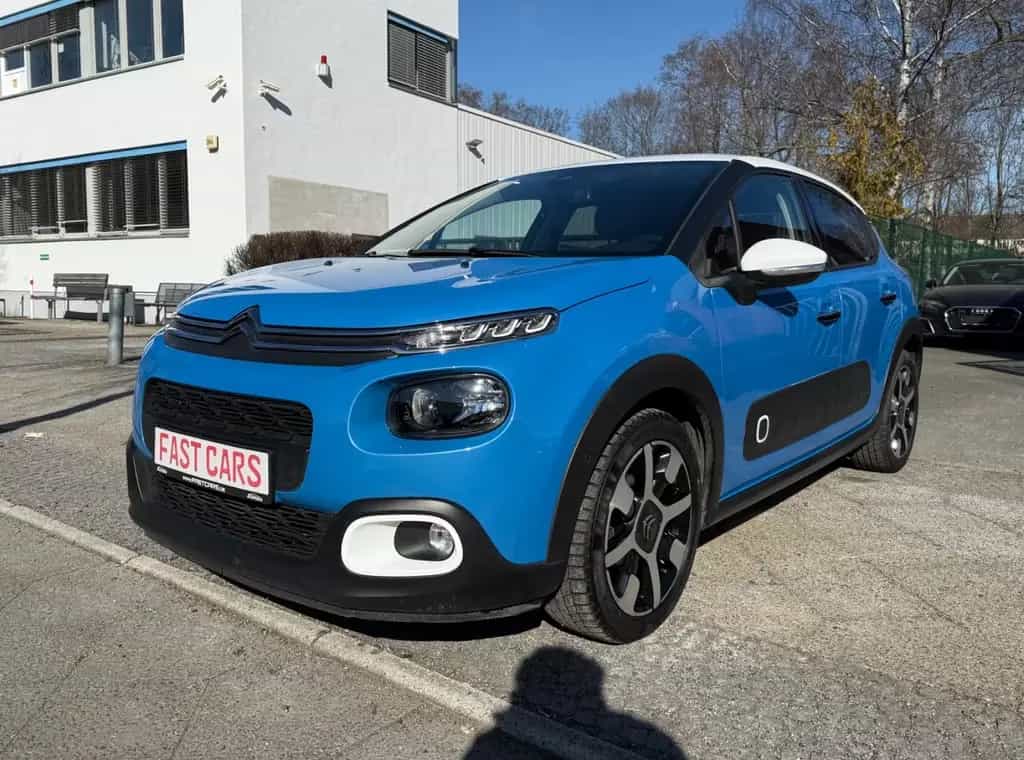 Citroën C3 Shine LED NAVI ASSISTENZ CARPLAY Kam Temp 10/2018-photo-2