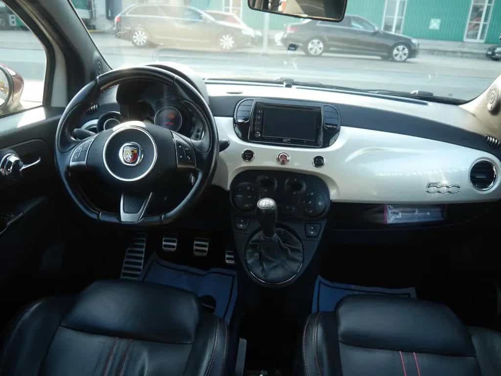 Abarth 500 Basis*Klimaautomatik*Navi*Leder 12/2008-photo-9