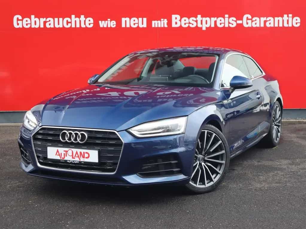 Audi A5 Coupe 2.0 TFSI S-Tronic AHK Bi-Xenon Navi PDC 01/2017-photo-1