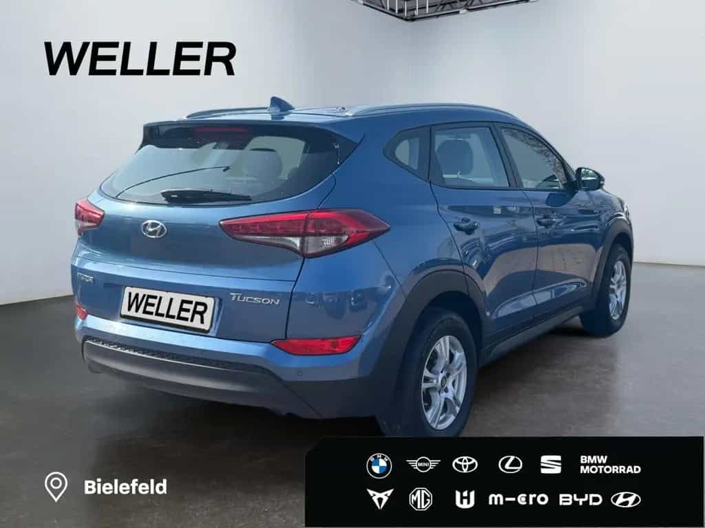 Hyundai TUCSON blue 1.6 GDi 2WD Trend *SHZ*Navi*PDC hi* 08/2016-photo-15
