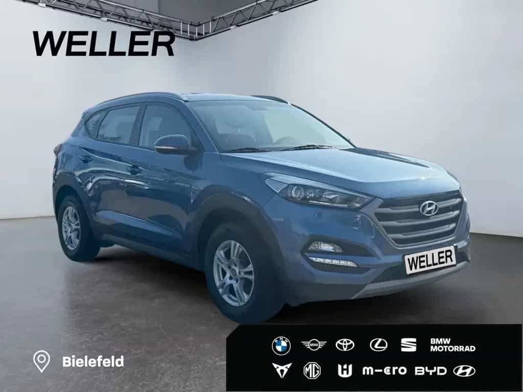 Hyundai TUCSON blue 1.6 GDi 2WD Trend *SHZ*Navi*PDC hi* 08/2016-photo-2