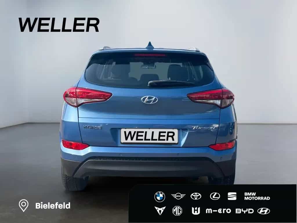 Hyundai TUCSON blue 1.6 GDi 2WD Trend *SHZ*Navi*PDC hi* 08/2016-photo-4