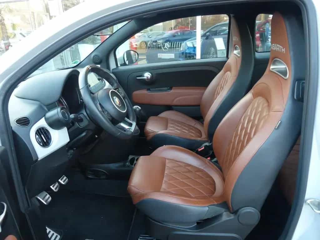 Abarth 595 Vollleder*Klima*PDC*8-fach*Navi*ab 269€ 02/2022-photo-11