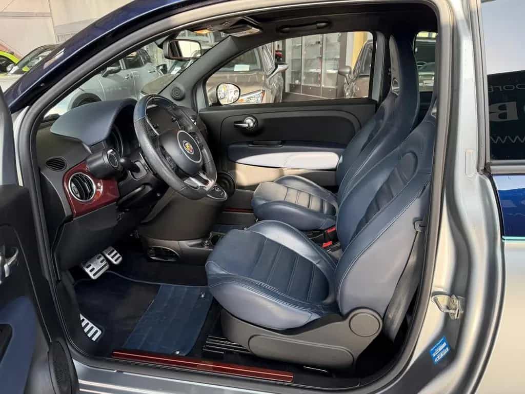 Abarth 695C Rivale  Navi KLIMA Mahagoni Optik  ALU 09/2018-photo-12